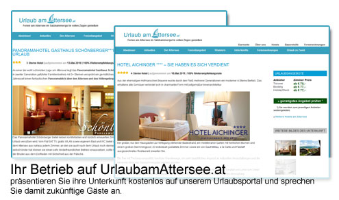 UrlaubamAttersee Partnerschaft