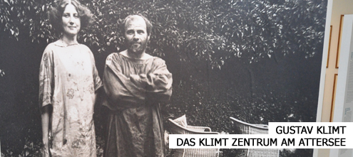 Ausstellung im Klimt Zentrum am Attersee