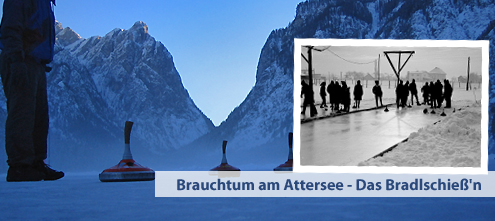 Eisstockschießen - Brauchtum am Attersee